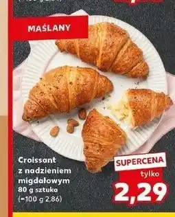 Kaufland Croissant z nadzieniem migdałowym oferta