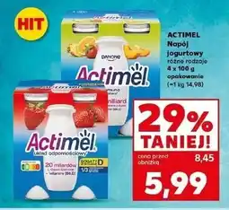 Kaufland Jogurt wieloowocowy Danone Actimel oferta