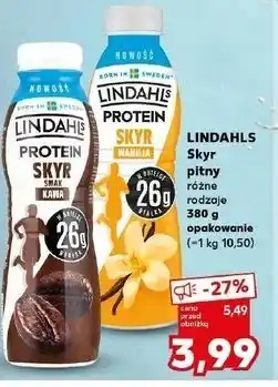 Kaufland Jogurt skyr kawa Lindahls Protein oferta