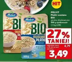 Kaufland Płatki owsiane górskie Melvit Bio oferta
