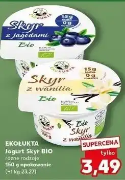 Kaufland Serek bio waniliowy Ekołukta oferta