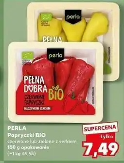 Kaufland Papryczki nadziewane serkiem zielone Perla Antipasti oferta