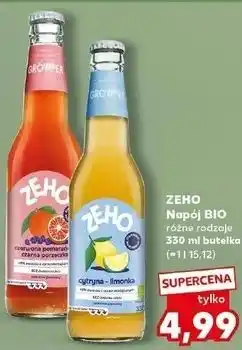 Kaufland Lemoniada cytryna-limonka bio Zeho oferta