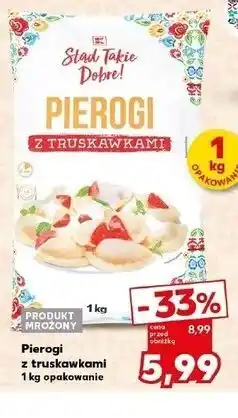 Kaufland Pierogi z truskawkami K-Classic Stąd Takie Dobre! oferta