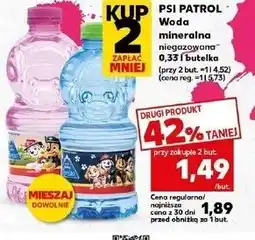 Kaufland Woda psi patrol oferta