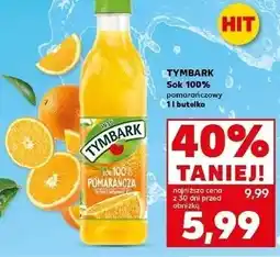 Kaufland Sok pomarańczowy Tymbark oferta