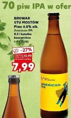 Kaufland Piwo Browar Stu Mostów Aipa oferta