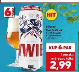 Kaufland Piwo Żywiec Jasne Pełne oferta