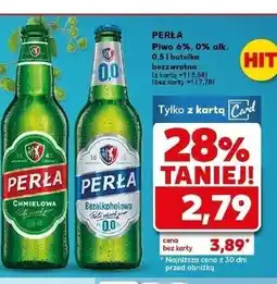 Kaufland Piwo Perła Bezalkoholowa oferta