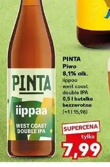 Kaufland Piwo iippaa west coast double ipa Pinta oferta