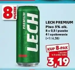 Kaufland Piwo Lech Premium oferta