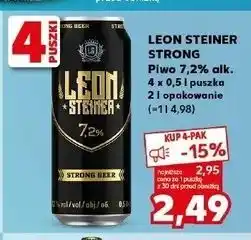 Kaufland Piwo Leon Steiner Strong oferta