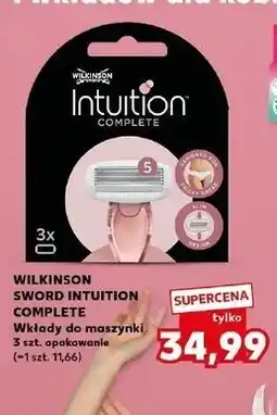 Kaufland Wkłady do maszynki Wilkinson Intuition Complete oferta