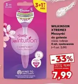 Kaufland Maszynki do golenia cherry blossom Wilkinson My Intuition Comfort oferta