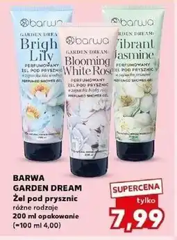 Kaufland Żel pod prysznic vibrant jasmine Barwa Garden Dream oferta