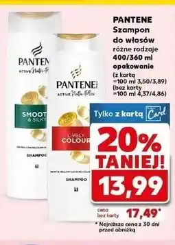 Kaufland Szampon do włosów lively colour Pantene Pro-V oferta