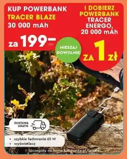 Biedronka Powerbank TRACER BLAZE oferta