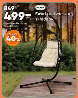 Biedronka Fotel podwieszany, składany oferta