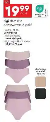 Biedronka Figi damskie bezszwowe, 3-pak oferta