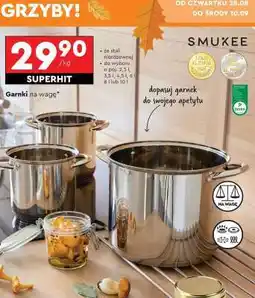 Biedronka Garnki na wagę oferta