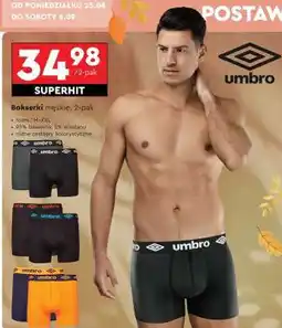 Biedronka Bokserki męskie , 2 pak oferta
