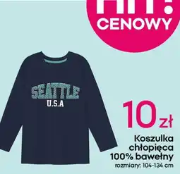 Pepco Koszulka chłopięca 100% bawełny oferta