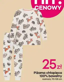Pepco Piżama chłopięca 100% bawełny oferta