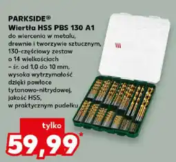 Kaufland PARKSIDE Wiertła HSS PBS 130 A1 oferta