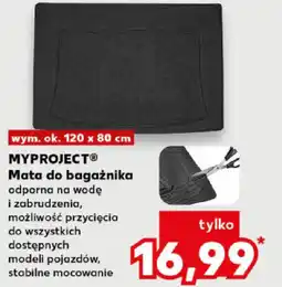 Kaufland MYPROJECT Mata do bagażnika oferta