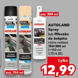 Kaufland AUTOLAND Spray lub Mleczko do kokpitu oferta
