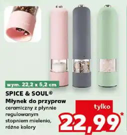 Kaufland SPICE & SOUL Młynek do przypraw oferta