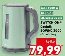 Kaufland SWITCH ON Czajnik SOWKC 3000 oferta