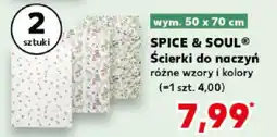 Kaufland SPICE & SOUL Ścierki do naczyń oferta