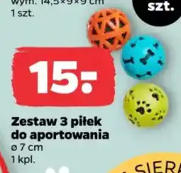 Netto Zestaw 3 piłek do aportowania oferta