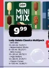 Netto Chocolate & vanilla cones Gelato Classico oferta