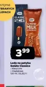 Netto Lód almond milk chocolate Gelato Classico oferta