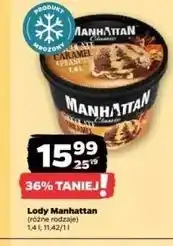 Netto Lody chocolate & caramel with peanuts Manhattan (Nestle) oferta