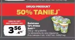 Netto Śmietana 12% Zott Primo oferta