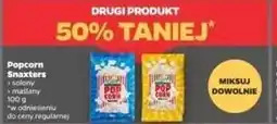 Netto Popcorn maślany Snaxters oferta