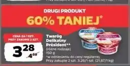 Netto Twaróg delikatny naturalny President oferta