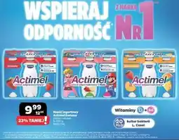 Netto Jogurt kids truskawka i banan Danone Actimel oferta