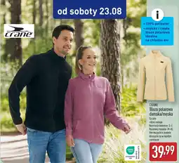 ALDI CRANE Bluza polarowa damska/męska oferta
