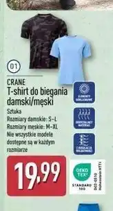 ALDI T-shirt do biegania męski m-xl Crane oferta