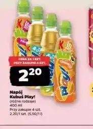 Netto Napój jabłko-brzoskwinia Kubuś Play! Woda & Owoce oferta