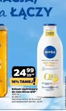 Netto Balsam do ciała ujędrniający Nivea Q10 oferta