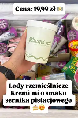 Dino Lody rzemieślnicze Kremi mi o smaku sernika pistacjowego oferta
