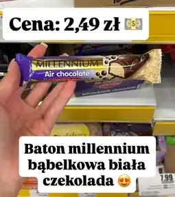 Dino Baton Millennium Air chocolate biała czekolada oferta