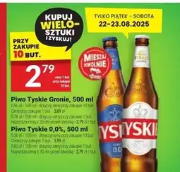 Twój Market Piwo Tyskie oferta
