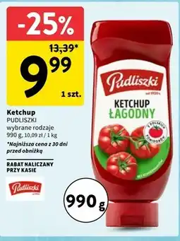 Intermarche Ketchup Pudliszki oferta