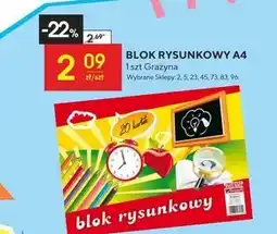 Społem Blok rysunkowy Grażyna oferta